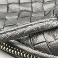 NODINI Intrecciato Black lambskin B03714561Lノディーニ イントレチャート ブラック ラムスキン B03714561L