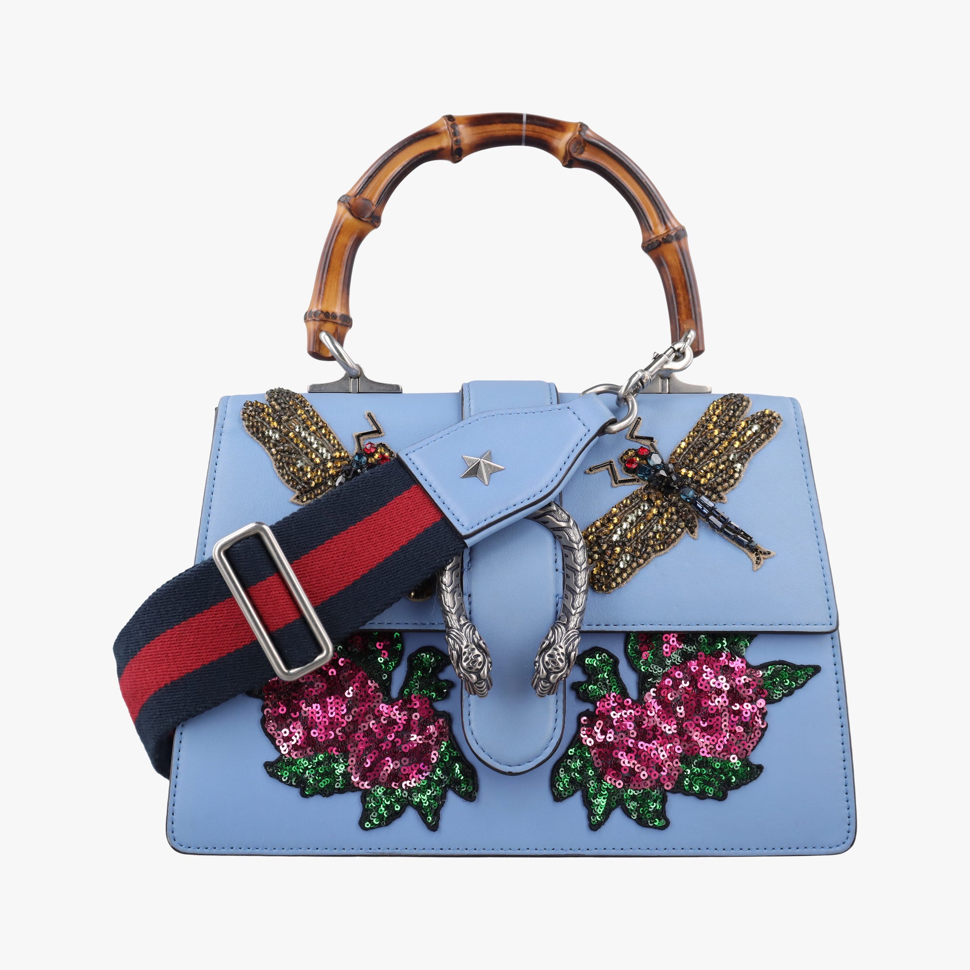 Dionysus Blue×multi Leather 448075 C021474228ディオニュソス ブルー×マルチカラー レザー 448075 C021474228