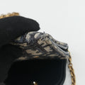 Saddle Navy×Gray jacquard×Leather 47-MA-0212サドル ネイビー×グレー ジャガード×レザー 47-MA-0212