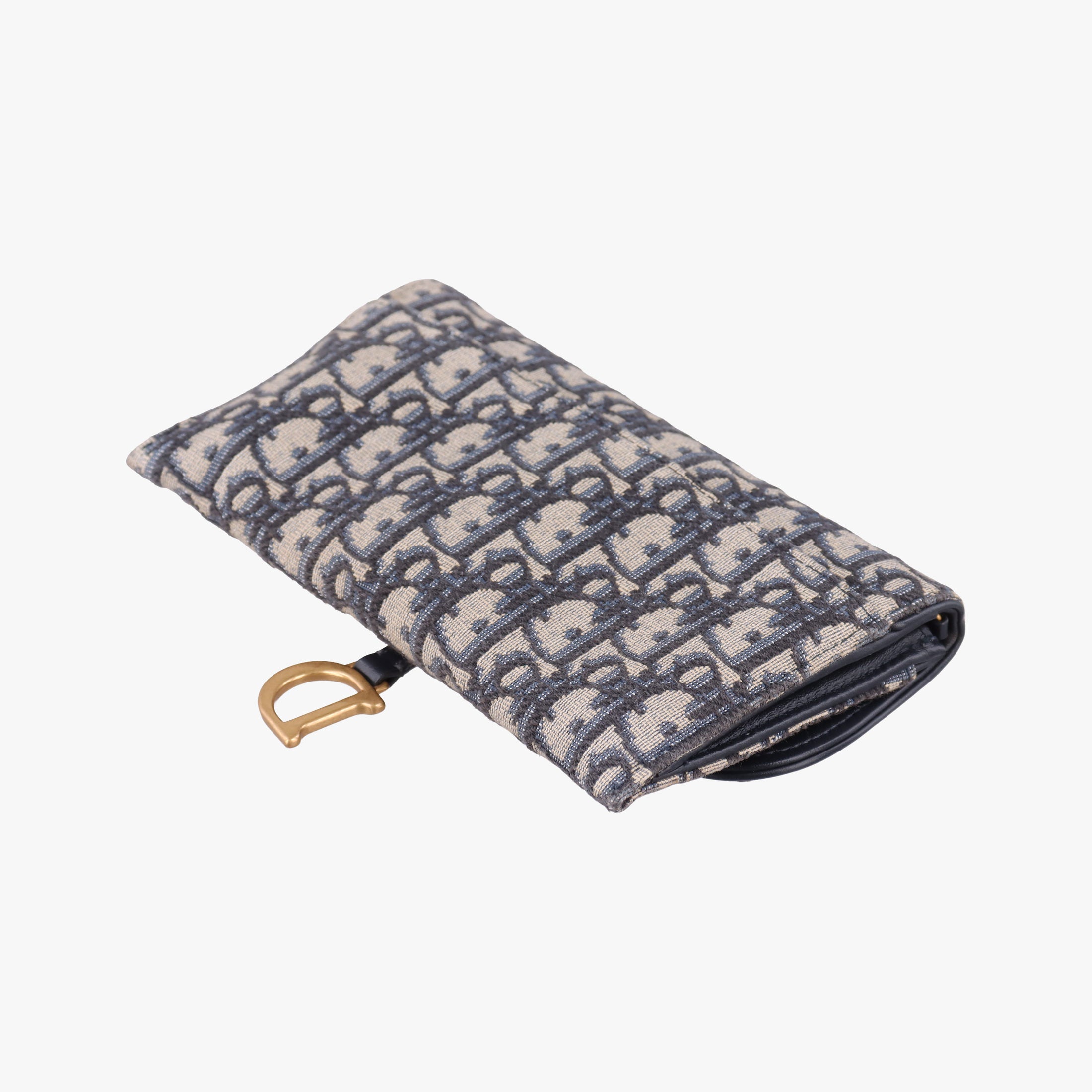 Saddle Navy×Gray jacquard×Leather 47-MA-0212サドル ネイビー×グレー ジャガード×レザー 47-MA-0212