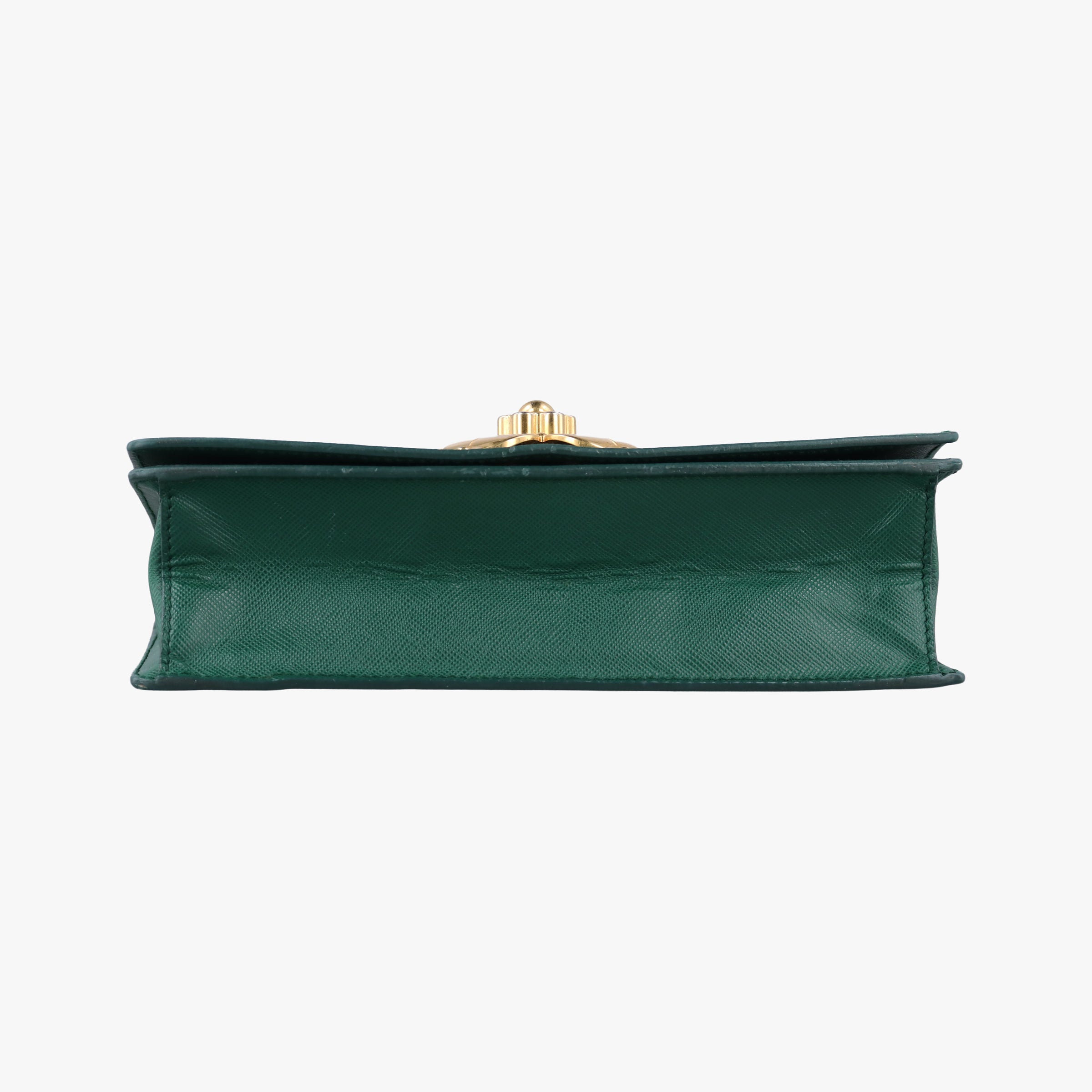 Corole Chain Green Saffiano Leather 25コロール チェーン グリーン サフィアーノレザー 25