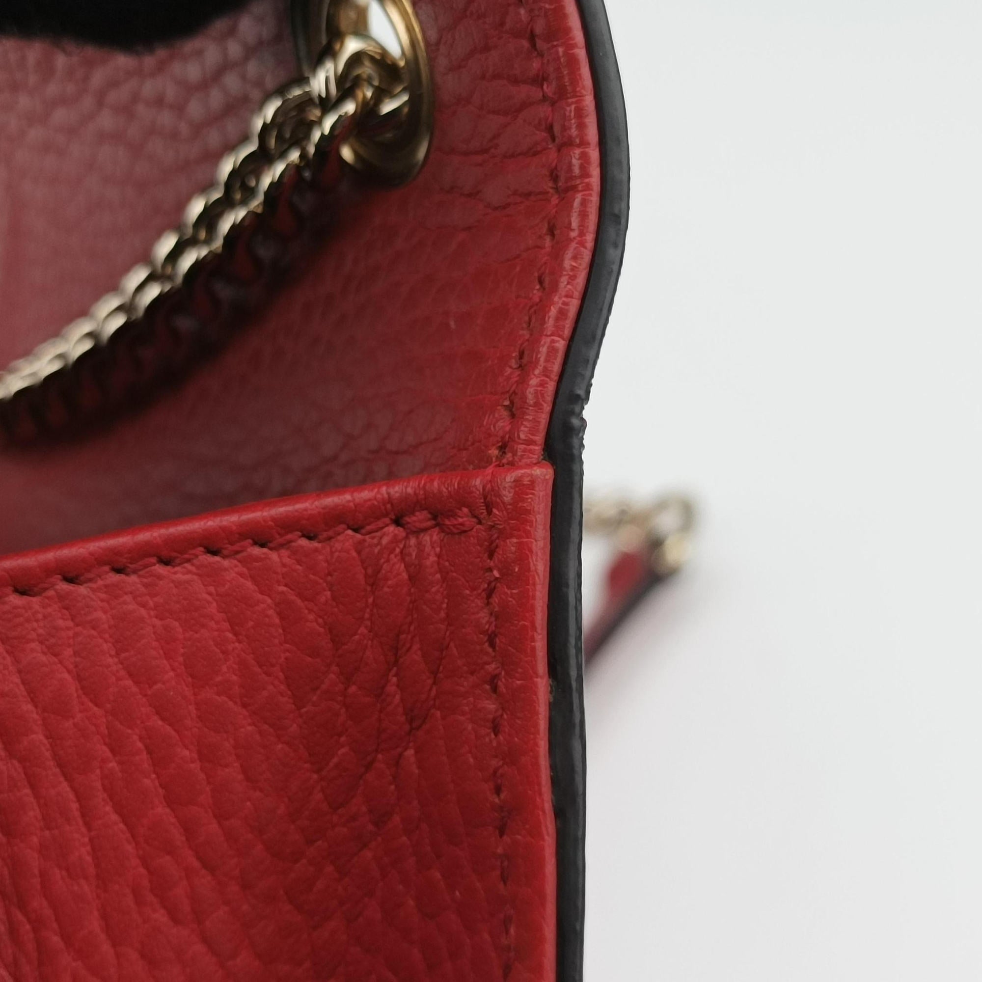Interlocking G Red Leather 510304 B027373642インターロッキングG レッド レザー 510304 B027373642
