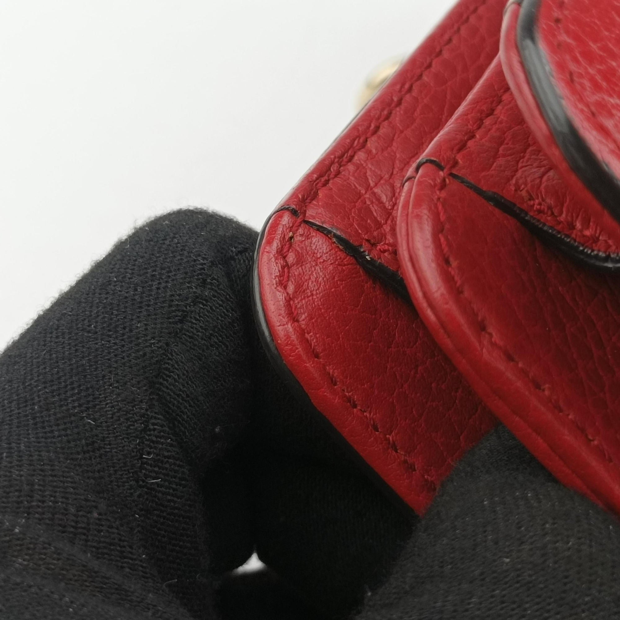 Interlocking G Red Leather 510304 B027373642インターロッキングG レッド レザー 510304 B027373642