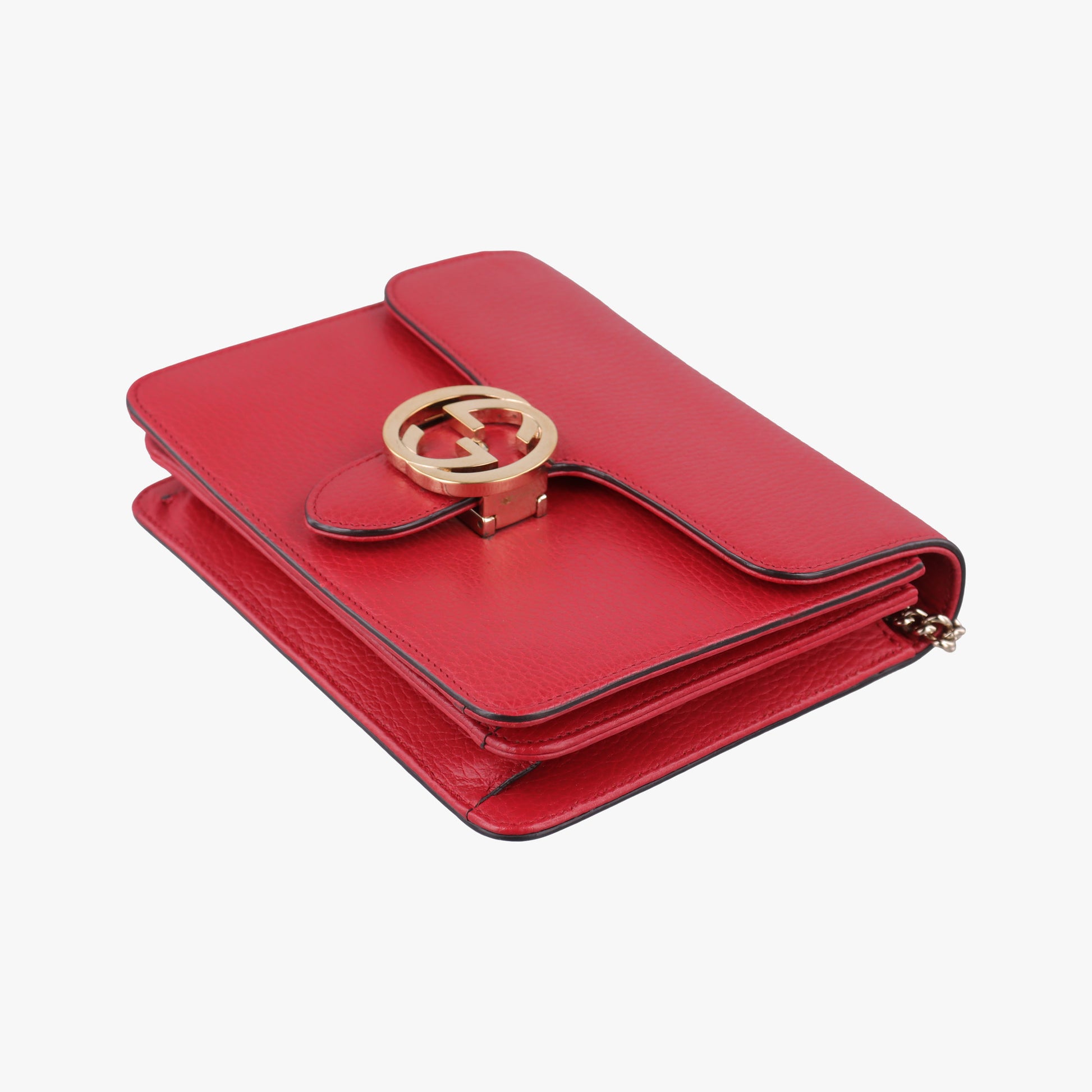 Interlocking G Red Leather 510304 B027373642インターロッキングG レッド レザー 510304 B027373642
