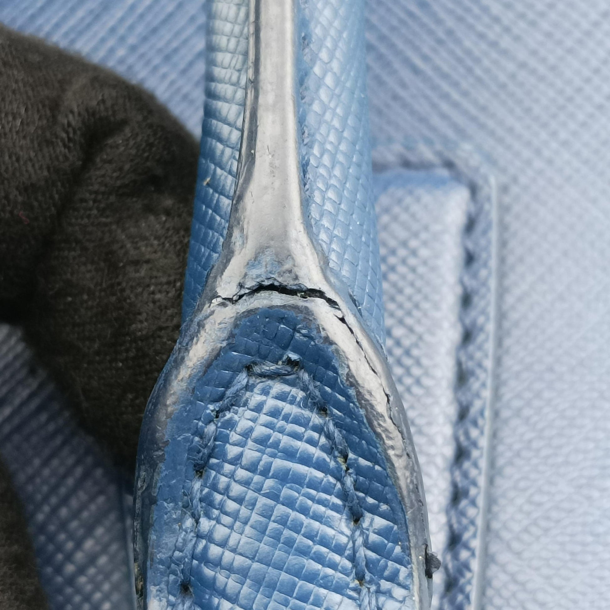 Galleria Blue SAFFIANO Leather BN1786 25ガレリア ブルー サフィアーノレザー BN1786 25