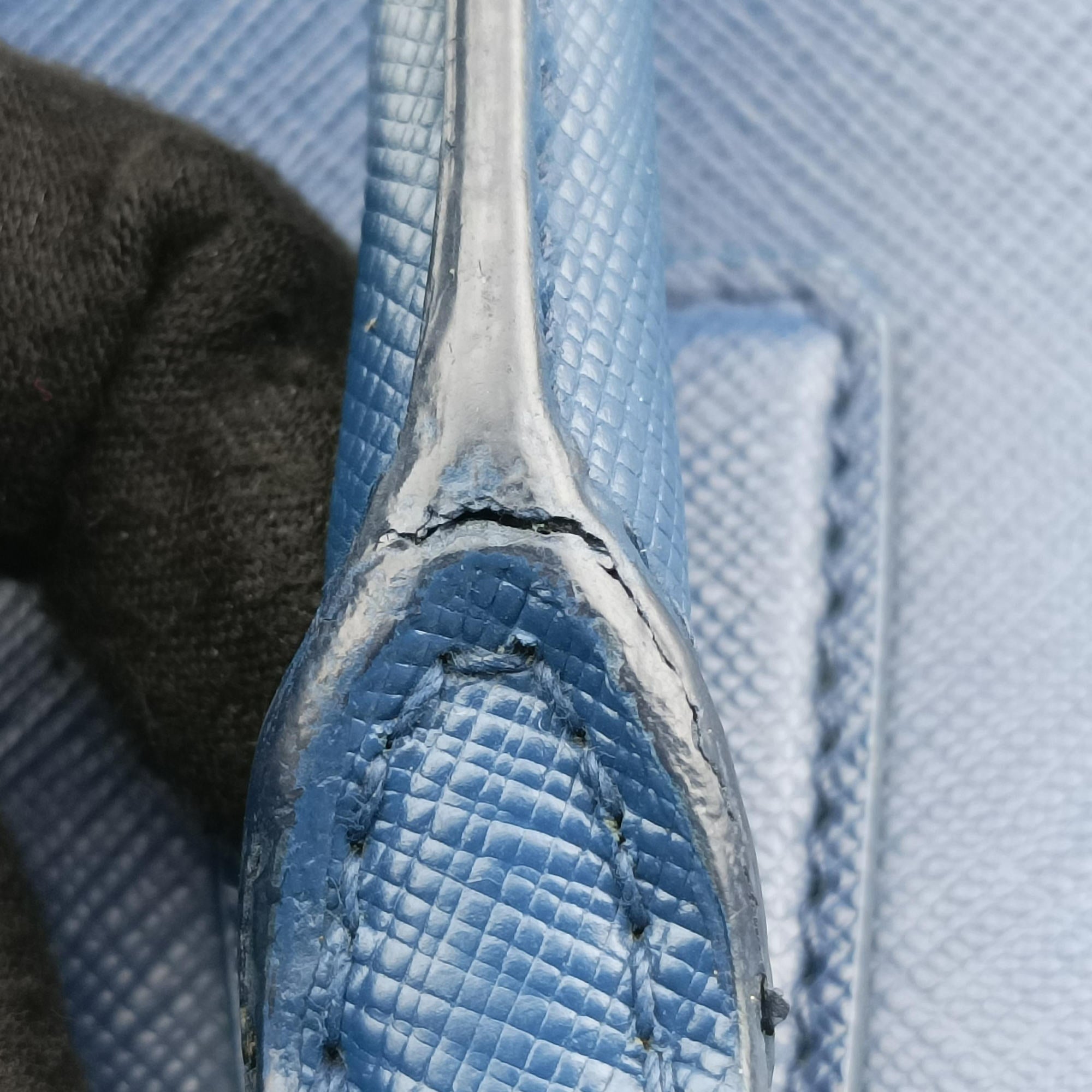 Galleria Blue SAFFIANO Leather BN1786 25ガレリア ブルー サフィアーノレザー BN1786 25