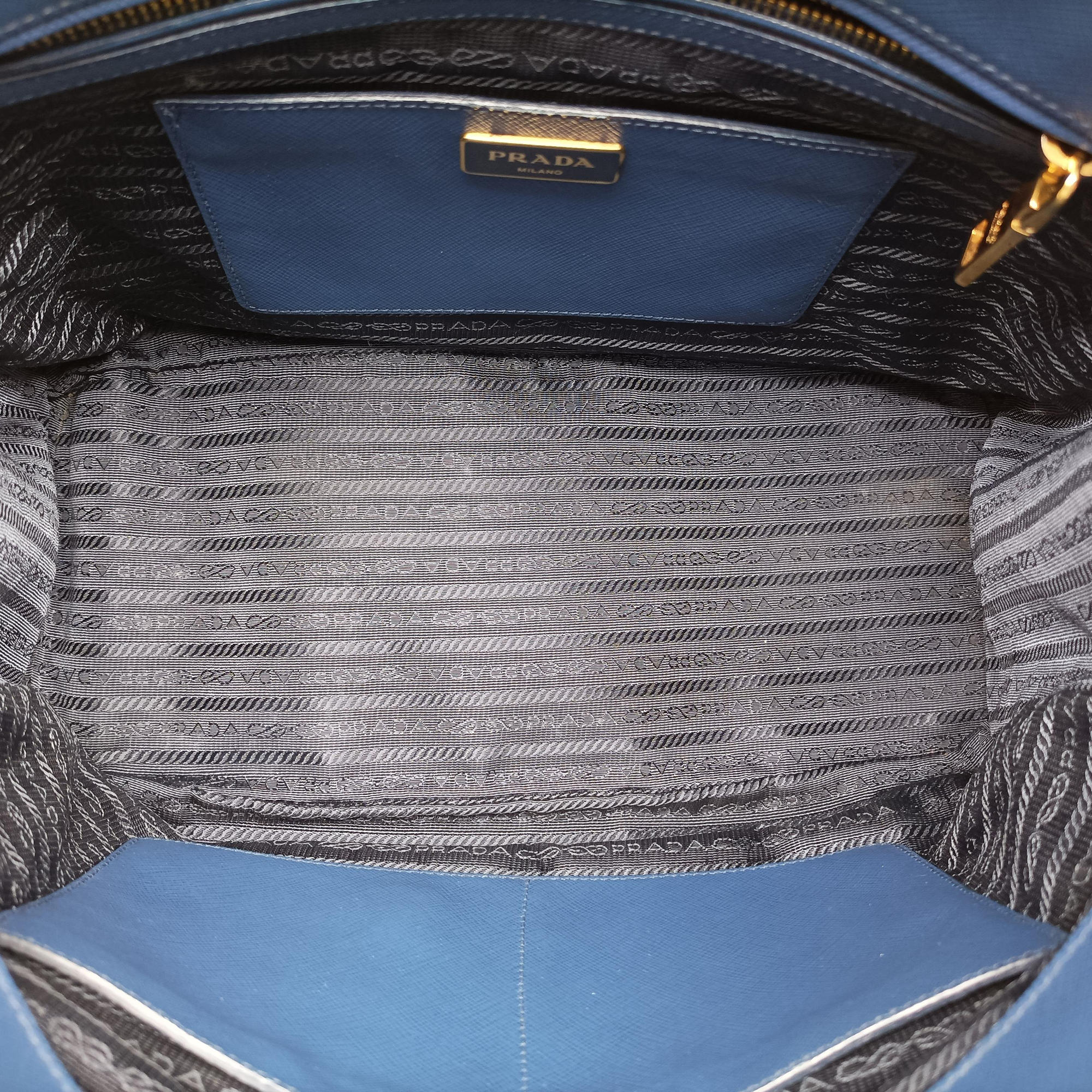 Galleria Blue SAFFIANO Leather BN1786 25ガレリア ブルー サフィアーノレザー BN1786 25