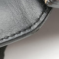 Padlock Black PVC coated canvas×Leather 409487 E024459838パドロック ブラック PVCコーティングキャンバス×レザー 409487 E024459838
