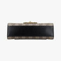 Padlock Black PVC coated canvas×Leather 409487 E024459838パドロック ブラック PVCコーティングキャンバス×レザー 409487 E024459838