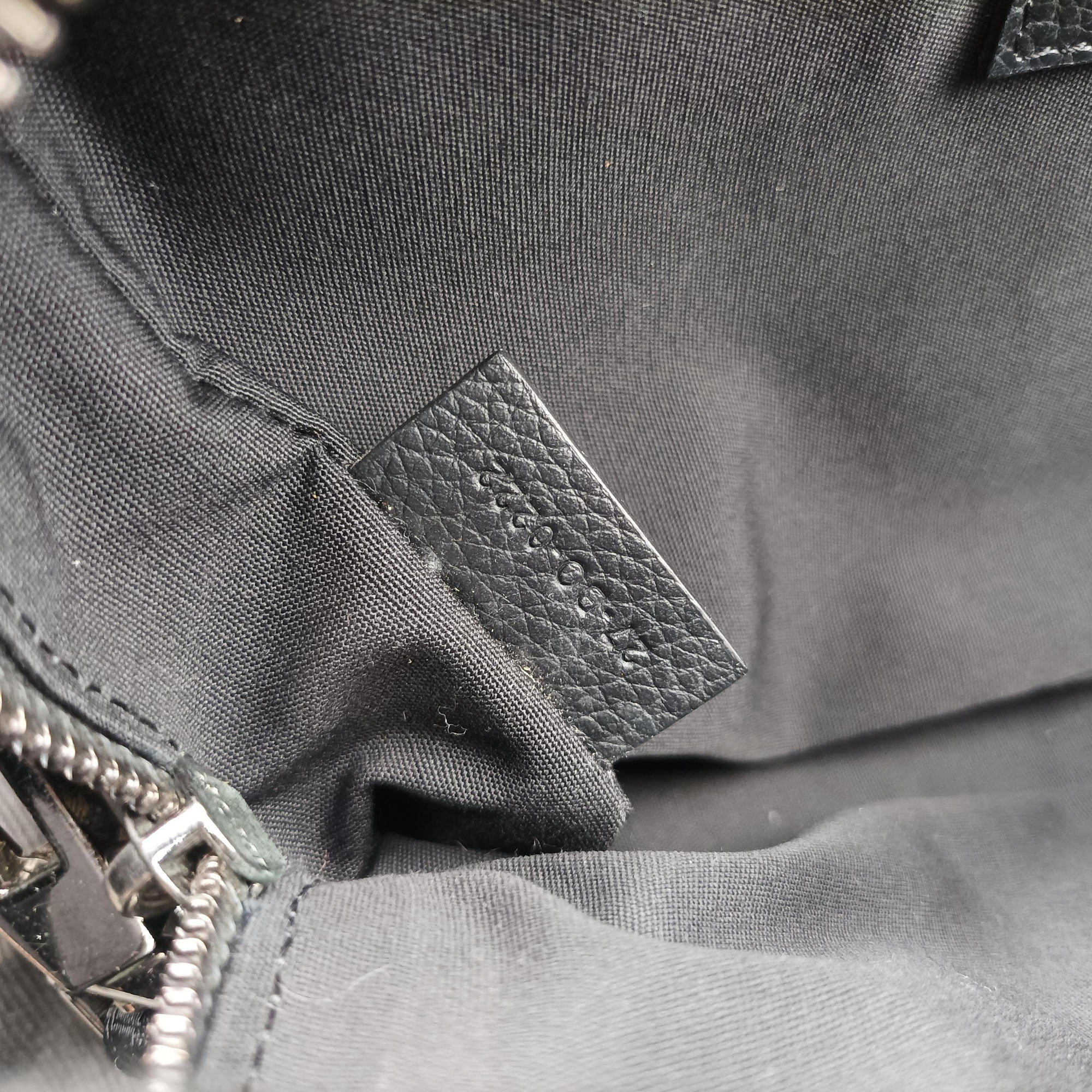 Safari Oblique Navy×Gray jacquard×Leather 27-BO-0222サファリ オブリーク ネイビー×グレー ジャガード×レザー 27-BO-0222