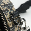 Safari Oblique Navy×Gray jacquard×Leather 27-BO-0222サファリ オブリーク ネイビー×グレー ジャガード×レザー 27-BO-0222