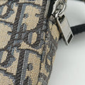 Safari Oblique Navy×Gray jacquard×Leather 27-BO-0222サファリ オブリーク ネイビー×グレー ジャガード×レザー 27-BO-0222