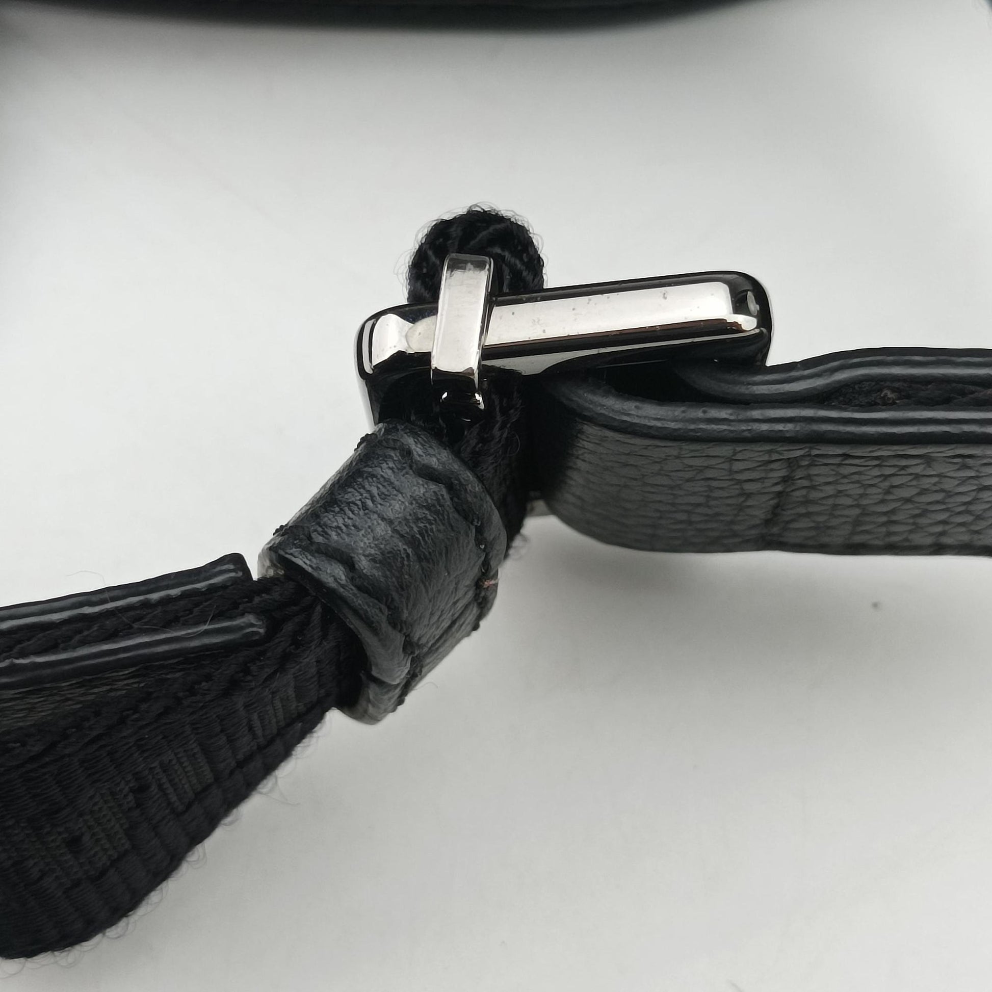 Safari Oblique Navy×Gray jacquard×Leather 27-BO-0222サファリ オブリーク ネイビー×グレー ジャガード×レザー 27-BO-0222