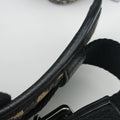 Safari Oblique Navy×Gray jacquard×Leather 27-BO-0222サファリ オブリーク ネイビー×グレー ジャガード×レザー 27-BO-0222