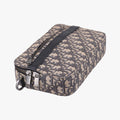 Safari Oblique Navy×Gray jacquard×Leather 27-BO-0222サファリ オブリーク ネイビー×グレー ジャガード×レザー 27-BO-0222