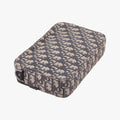 Safari Oblique Navy×Gray jacquard×Leather 27-BO-0222サファリ オブリーク ネイビー×グレー ジャガード×レザー 27-BO-0222