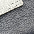 Compact Messenger Navy × Grey Leather 10-BO-0270コンパクト メッセンジャー ネイビー × グレー レザー 10-BO-0270