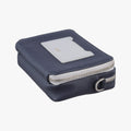Compact Messenger Navy × Grey Leather 10-BO-0270コンパクト メッセンジャー ネイビー × グレー レザー 10-BO-0270