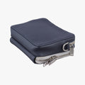 Compact Messenger Navy × Grey Leather 10-BO-0270コンパクト メッセンジャー ネイビー × グレー レザー 10-BO-0270