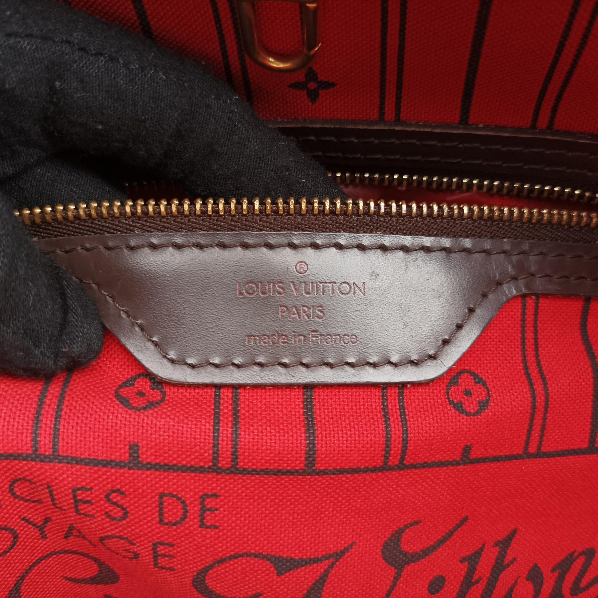 NEVERFULL MM EBENE Damier Canvas N51105 AR0099ネヴァーフルMM エベヌ ダミエキャンバス N51105 AR0099