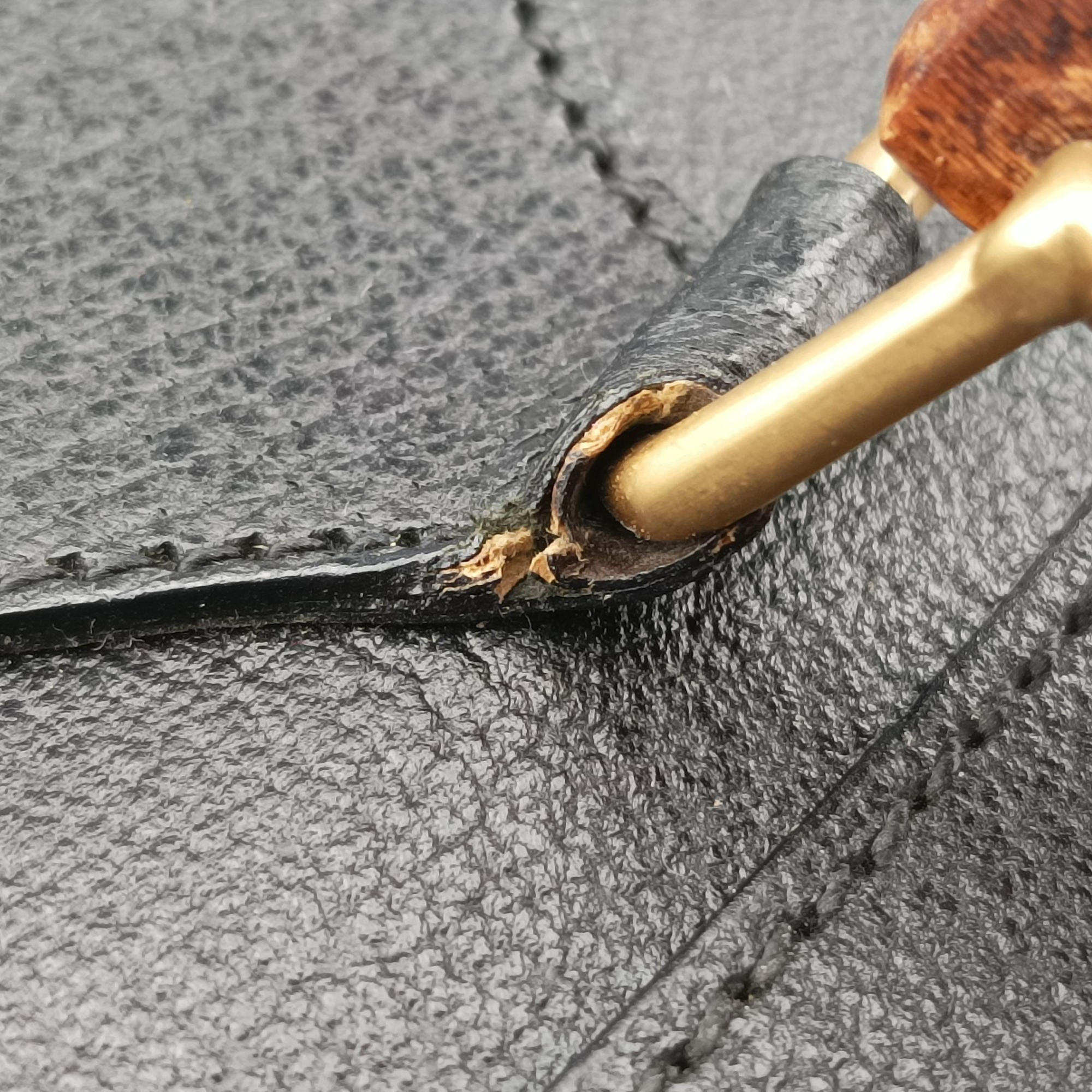 Bamboo Black Leather 002.28 バンブー ブラック レザー 002.28 