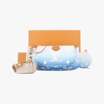 MULTI POCHETTE ACCESSOIRES Blue Gradient Monogram Giant M57633 SP0291ミュルティ ポシェット アクセソワール ブルーグラデーション モノグラム ジャイアント M57633 SP0291
