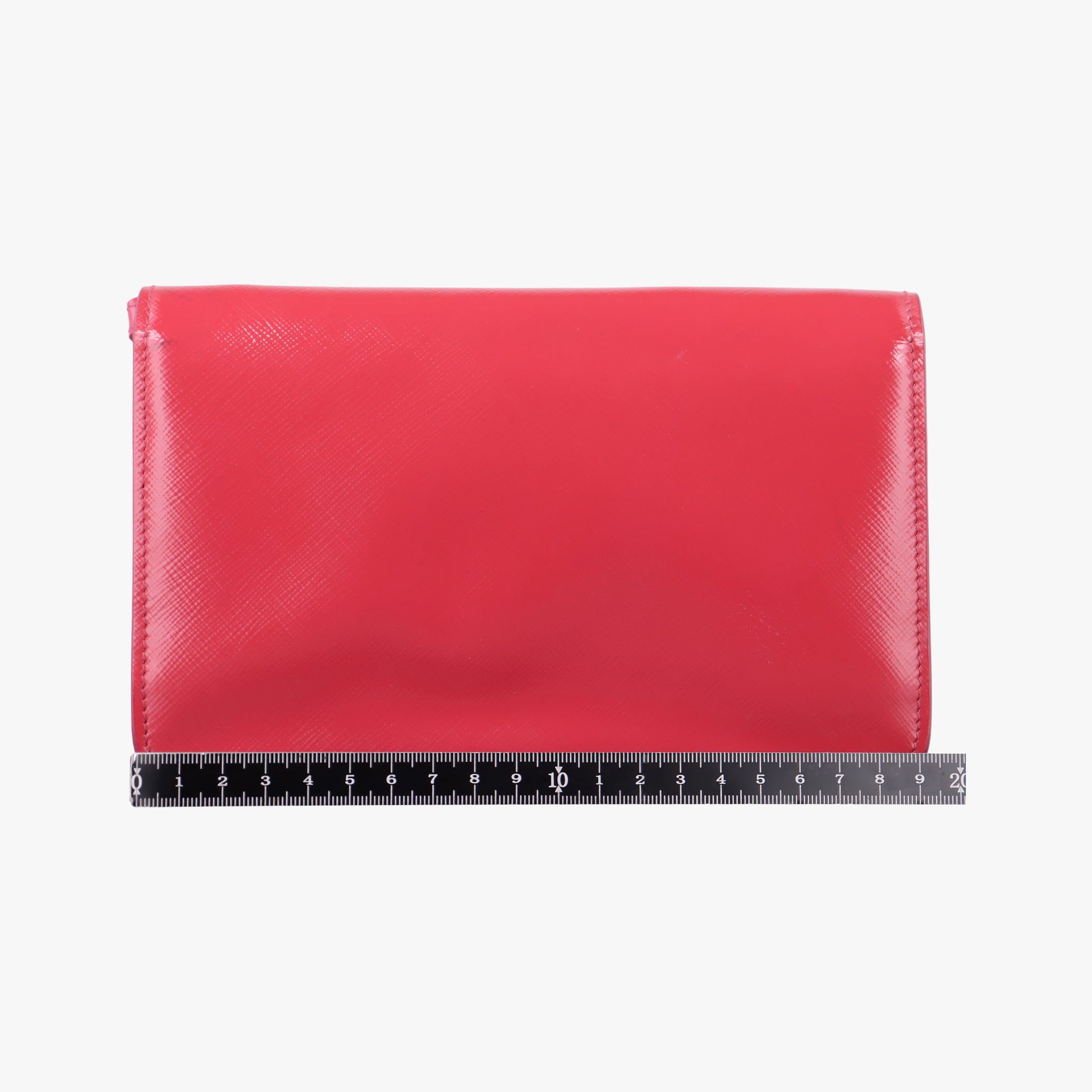 Sling Bandoliera Red Patent SAFFIANO Leather　 110スリング バンドリエラ レッド パテント サフィアーノレザー 110