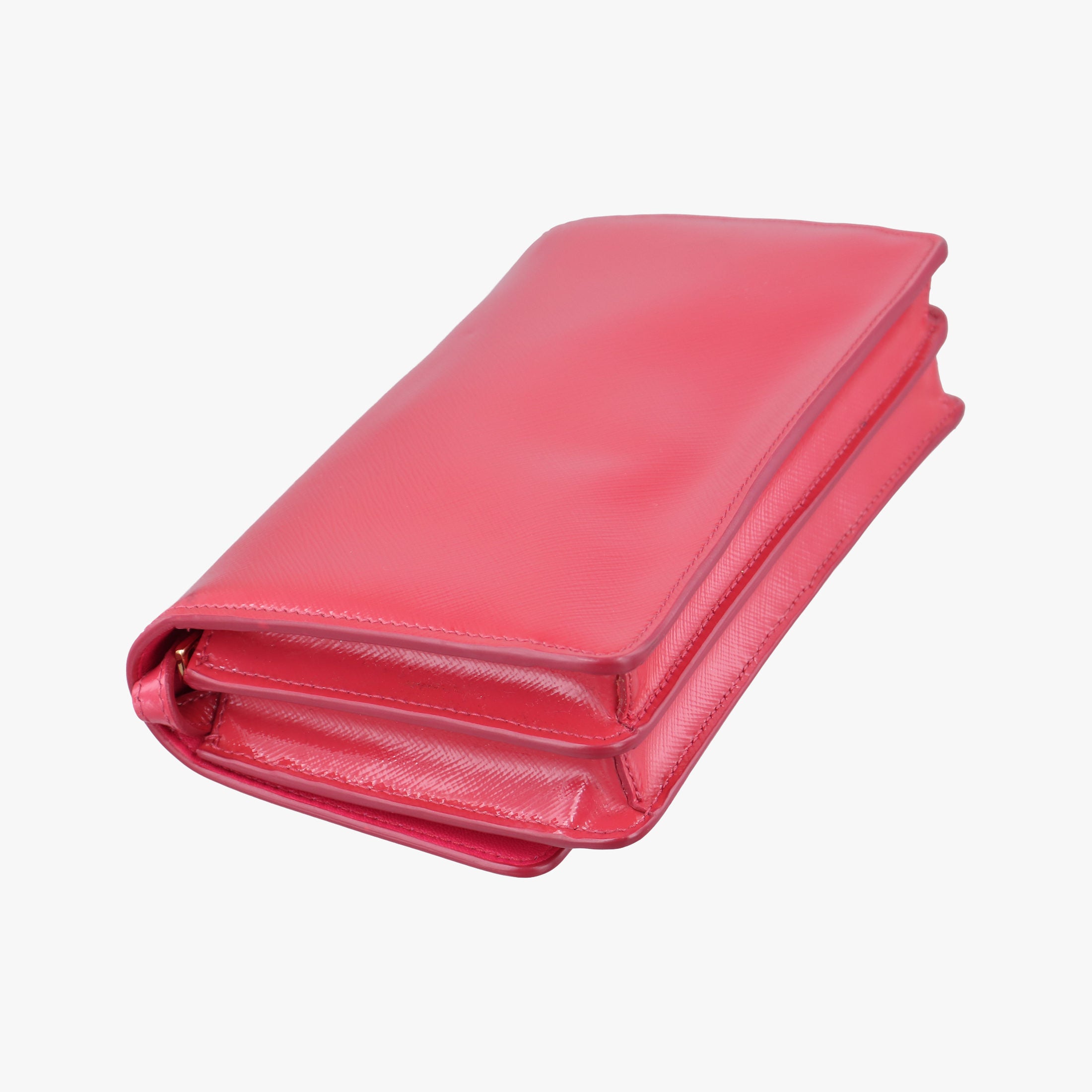 Sling Bandoliera Red Patent SAFFIANO Leather　 110スリング バンドリエラ レッド パテント サフィアーノレザー 110