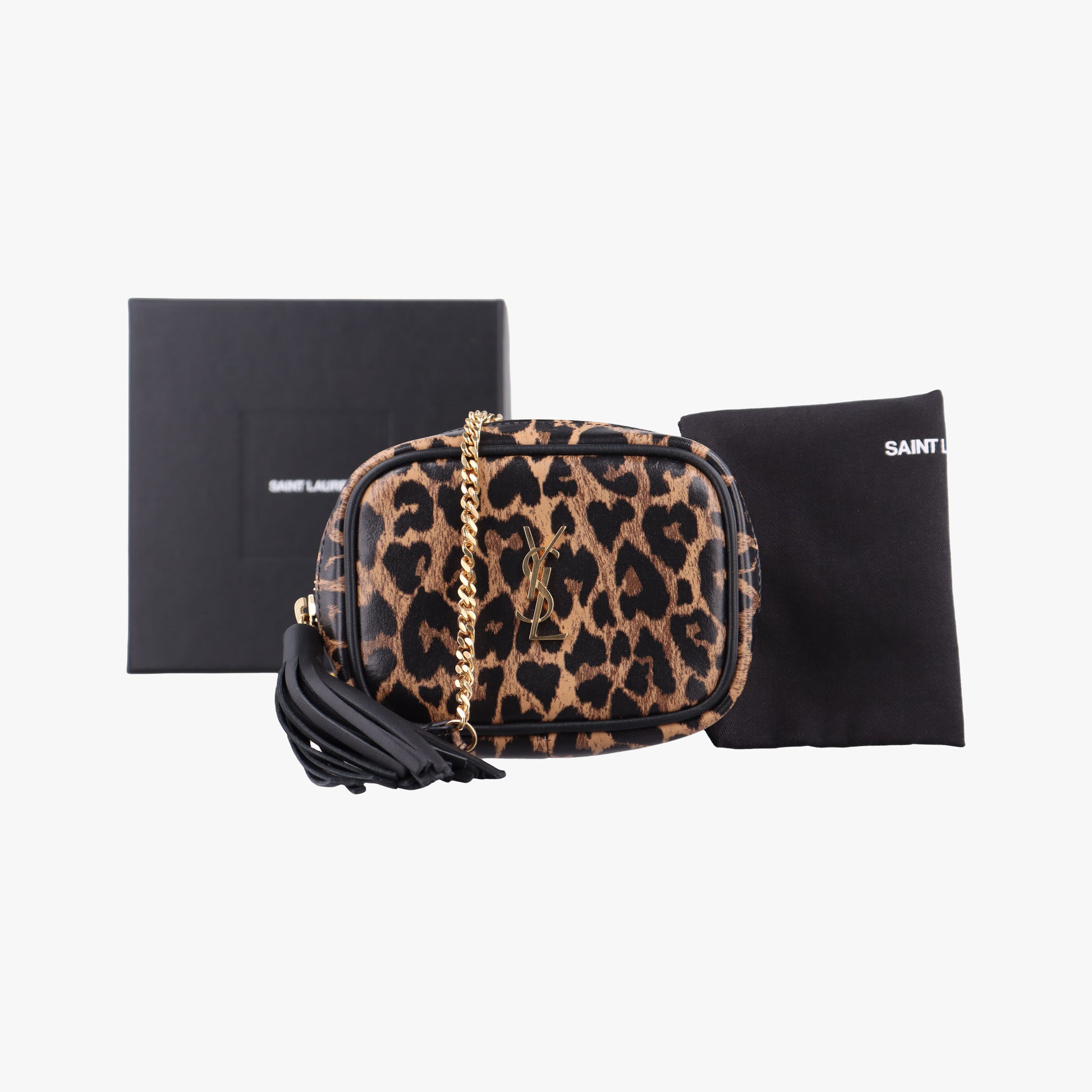 Baby Lou Leopard Print Heart Black×Brown Leather 650170 BRS650170.1020ベイビールー レオパード ブラック×ブラウン レザー 650170 BRS650170.1020