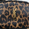 Baby Lou Leopard Print Heart Black×Brown Leather 650170 BRS650170.1020ベイビールー レオパード ブラック×ブラウン レザー 650170 BRS650170.1020