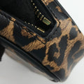 Baby Lou Leopard Print Heart Black×Brown Leather 650170 BRS650170.1020ベイビールー レオパード ブラック×ブラウン レザー 650170 BRS650170.1020