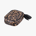 Baby Lou Leopard Print Heart Black×Brown Leather 650170 BRS650170.1020ベイビールー レオパード ブラック×ブラウン レザー 650170 BRS650170.1020