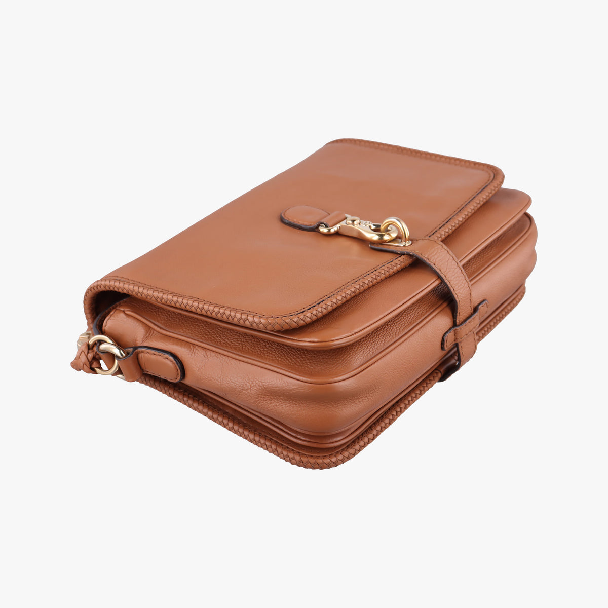 Marrakech Messenger Brown leather 257024 G010329980マラケシュ メッセンジャー ブラウン レザー 257024 G010329980
