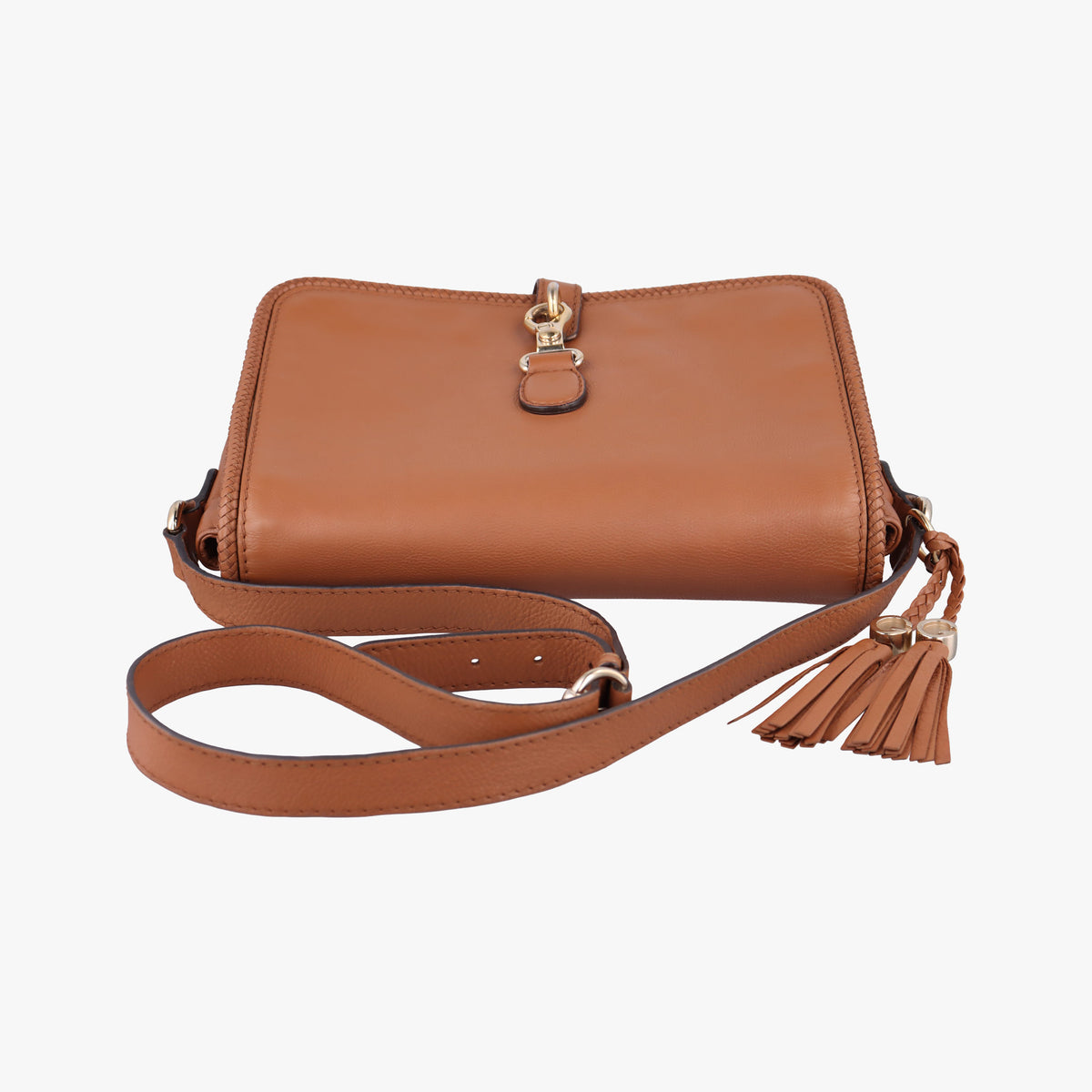 Marrakech Messenger Brown leather 257024 G010329980マラケシュ メッセンジャー ブラウン レザー 257024 G010329980