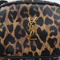 Baby Lou Leopard Print Heart Black×Brown Leather 650170 BRS650170.1020ベイビールー レオパード ブラック×ブラウン レザー 650170 BRS650170.1020