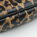 Baby Lou Leopard Print Heart Black×Brown Leather 650170 BRS650170.1020ベイビールー レオパード ブラック×ブラウン レザー 650170 BRS650170.1020