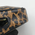 Baby Lou Leopard Print Heart Black×Brown Leather 650170 BRS650170.1020ベイビールー レオパード ブラック×ブラウン レザー 650170 BRS650170.1020