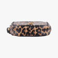 Baby Lou Leopard Print Heart Black×Brown Leather 650170 BRS650170.1020ベイビールー レオパード ブラック×ブラウン レザー 650170 BRS650170.1020