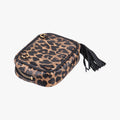 Baby Lou Leopard Print Heart Black×Brown Leather 650170 BRS650170.1020ベイビールー レオパード ブラック×ブラウン レザー 650170 BRS650170.1020