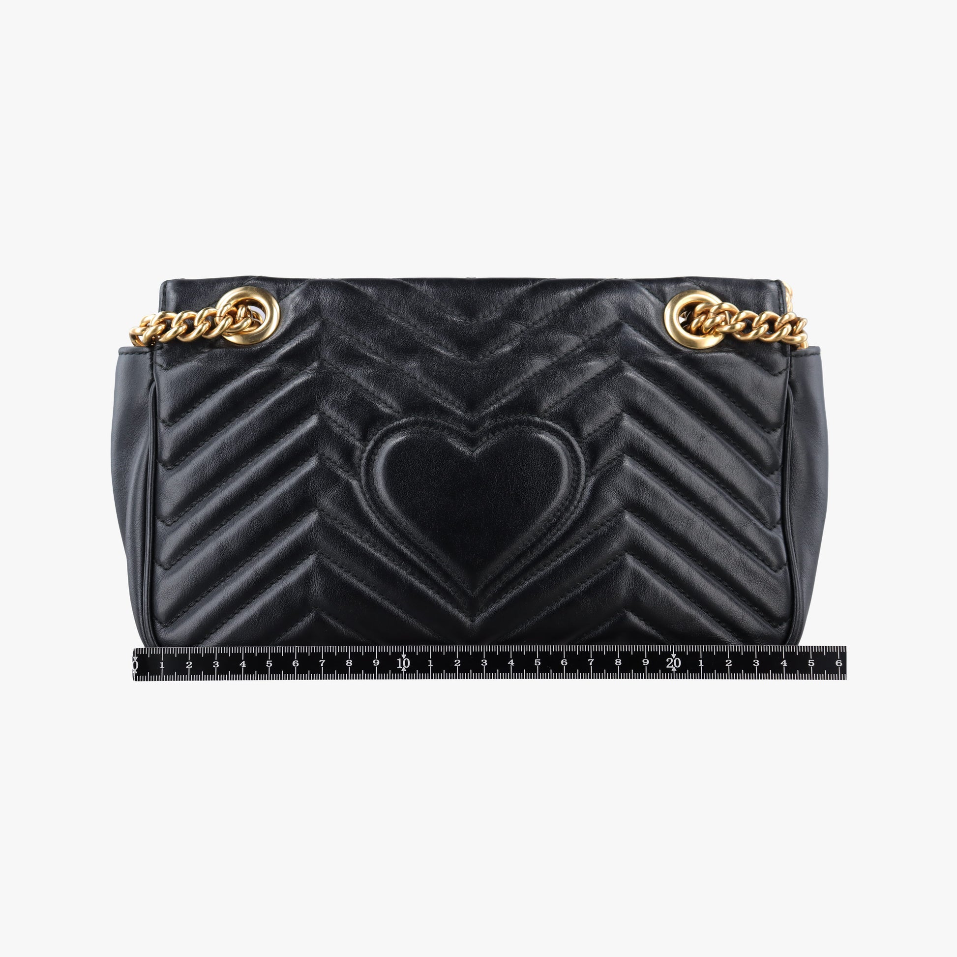 GG Marmont Black Leather 443497 B025724821GGマーモント ブラック レザー 443497 B025724821