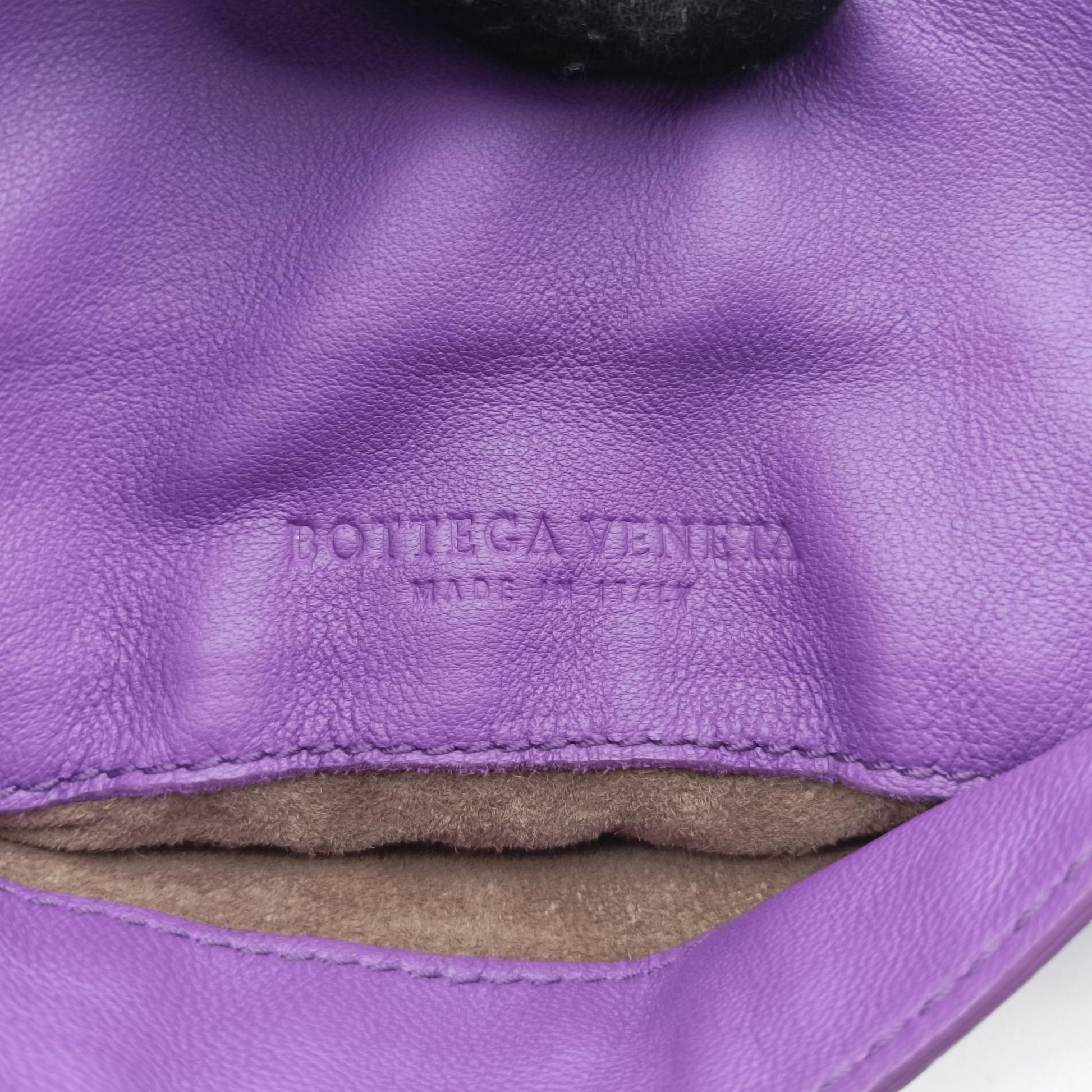 Intrecciato Purple lambskin B04207676Eイントレチャート パープル ラムスキン B04207676E