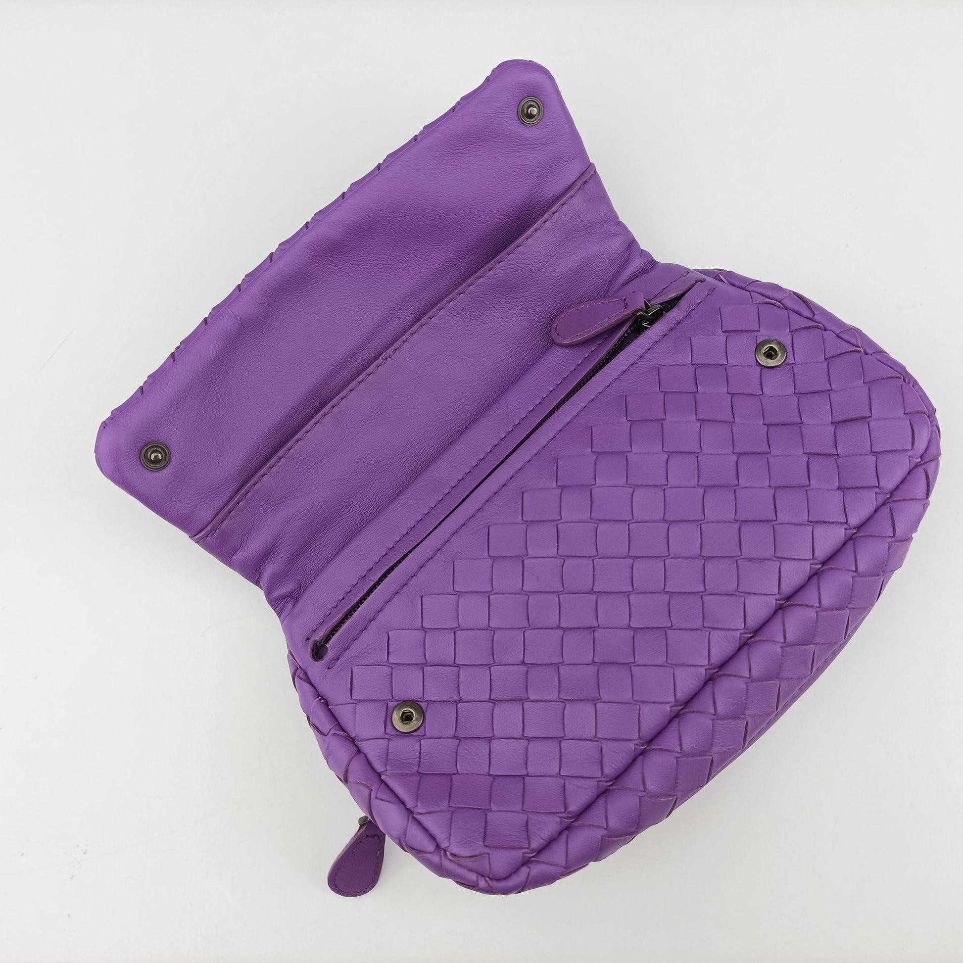 Intrecciato Purple lambskin B04207676Eイントレチャート パープル ラムスキン B04207676E