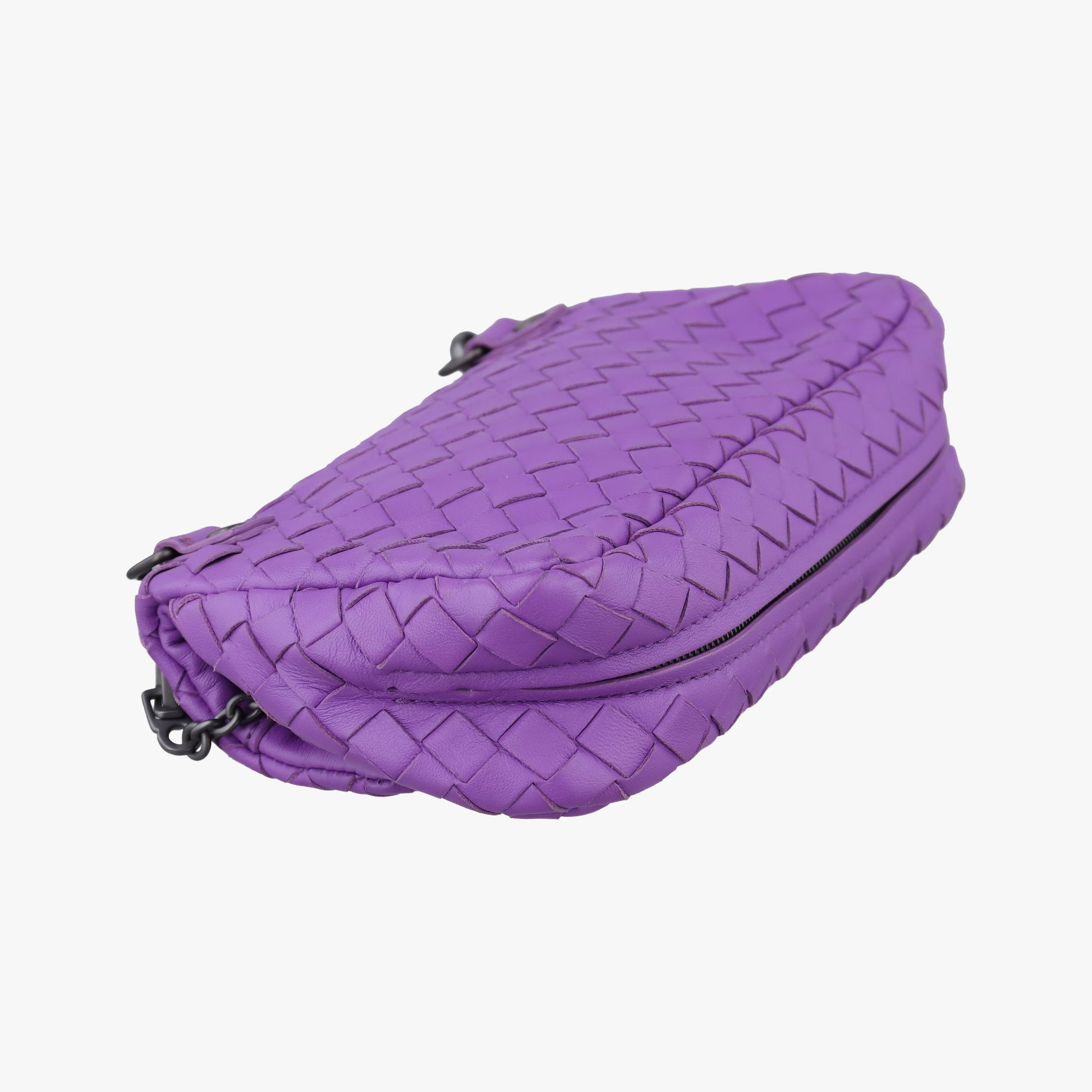 Intrecciato Purple lambskin B04207676Eイントレチャート パープル ラムスキン B04207676E