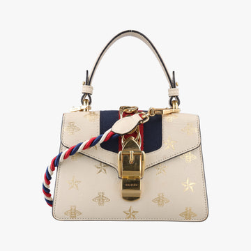 Sylvie White Leather 470270 F029390957シルヴィ ホワイト レザー 470270 F029390957