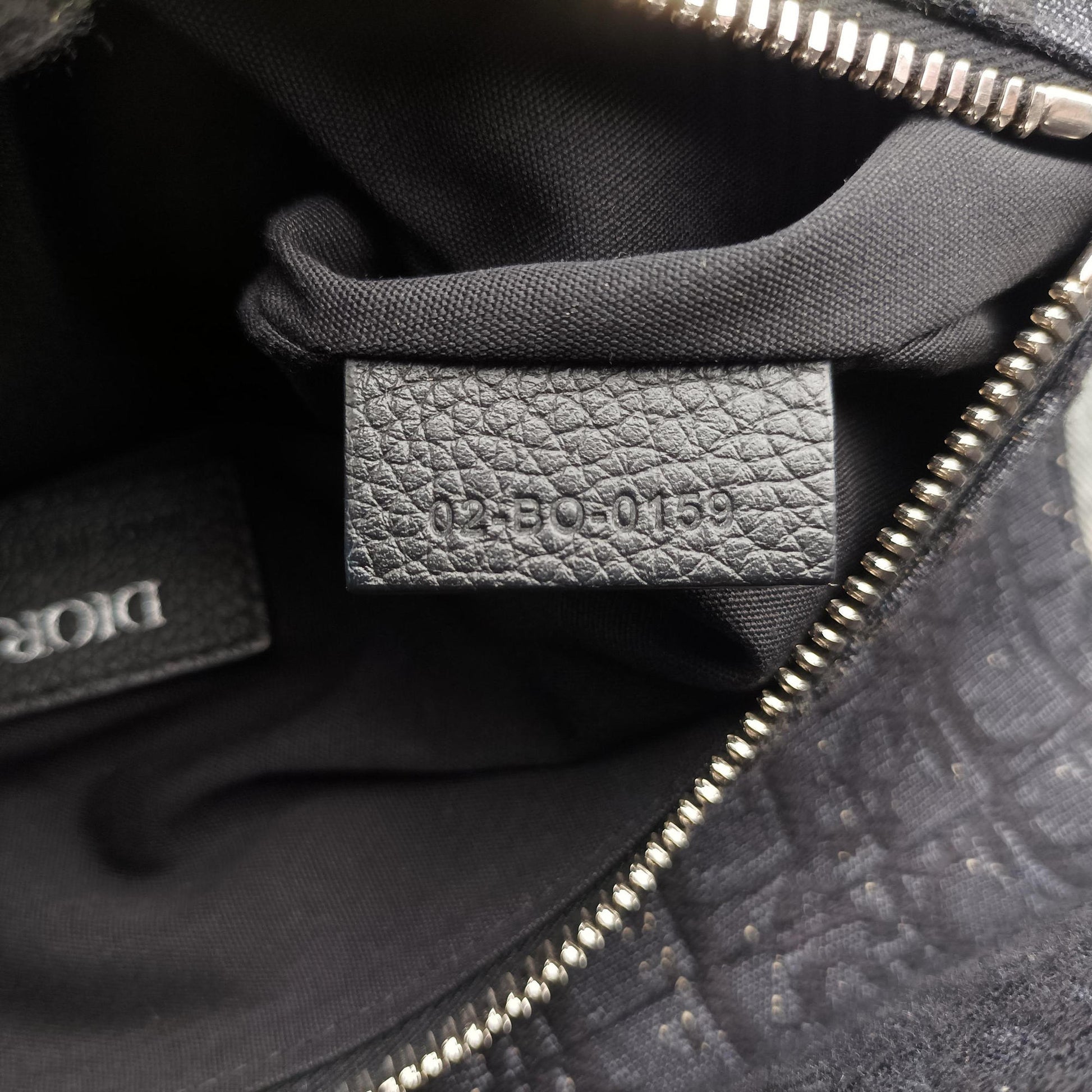 Saddle Black Jacquard×Leather 1ADPO093YKY 02-BO-0159サドル ブラック ジャガード×レザー 1ADPO093YKY 02-BO-0159
