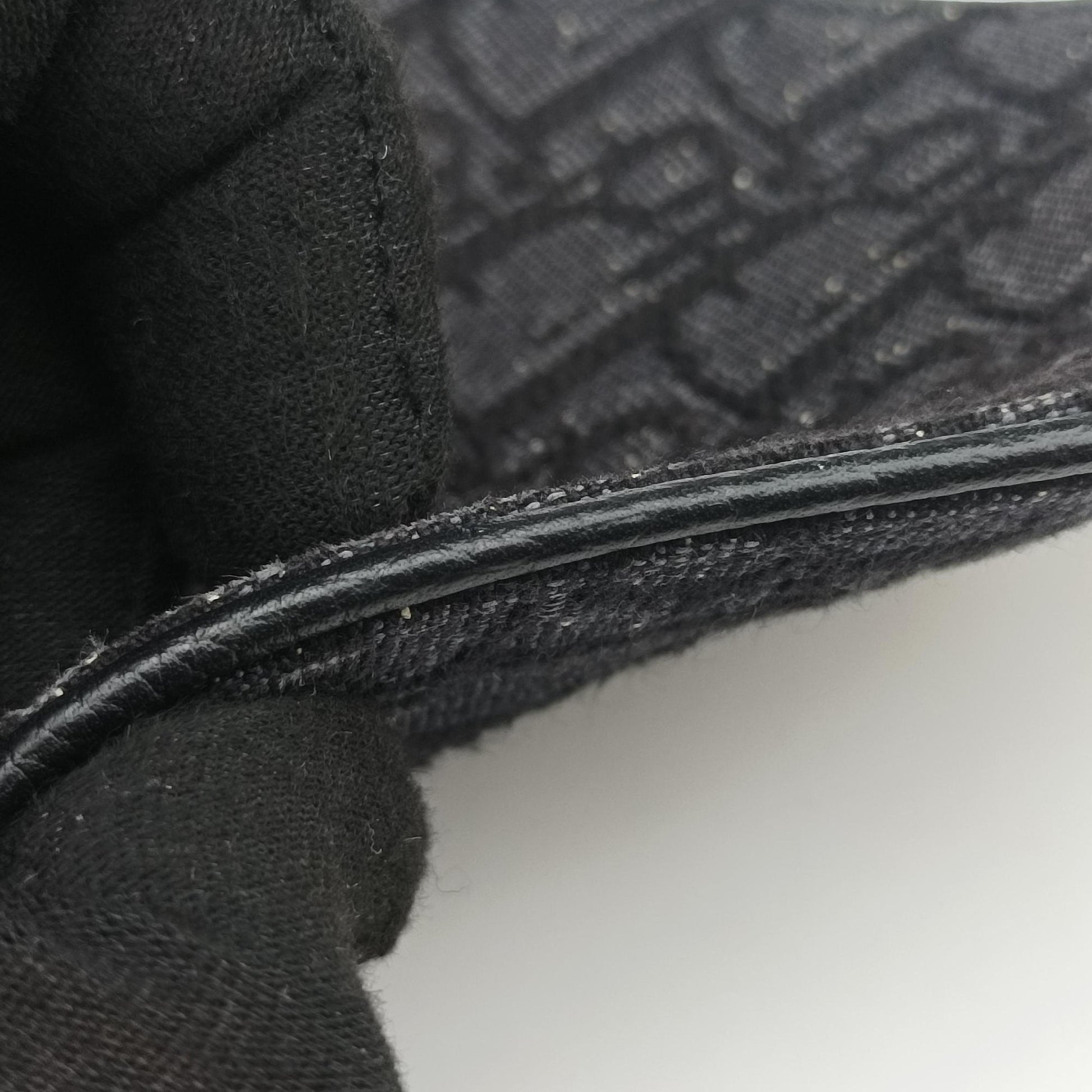 Saddle Black Jacquard×Leather 1ADPO093YKY 02-BO-0159サドル ブラック ジャガード×レザー 1ADPO093YKY 02-BO-0159
