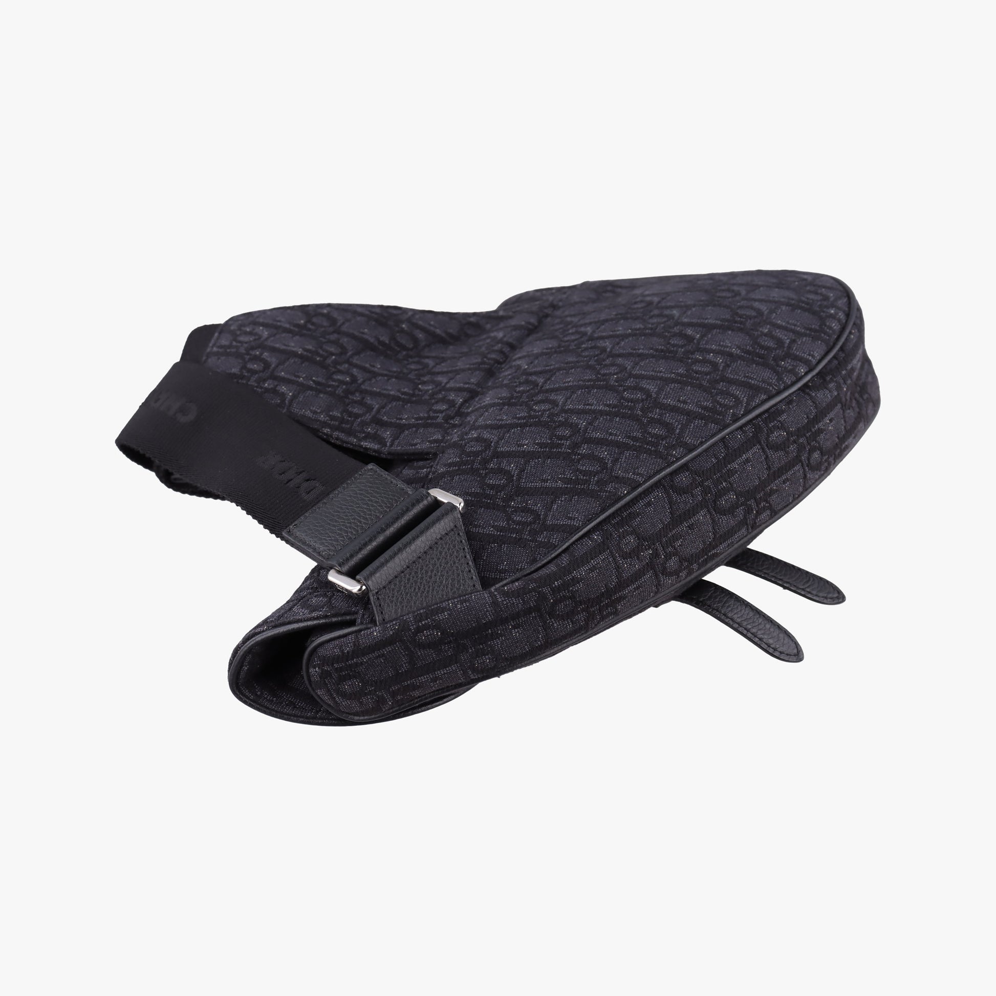 Saddle Black Jacquard×Leather 1ADPO093YKY 02-BO-0159サドル ブラック ジャガード×レザー 1ADPO093YKY 02-BO-0159