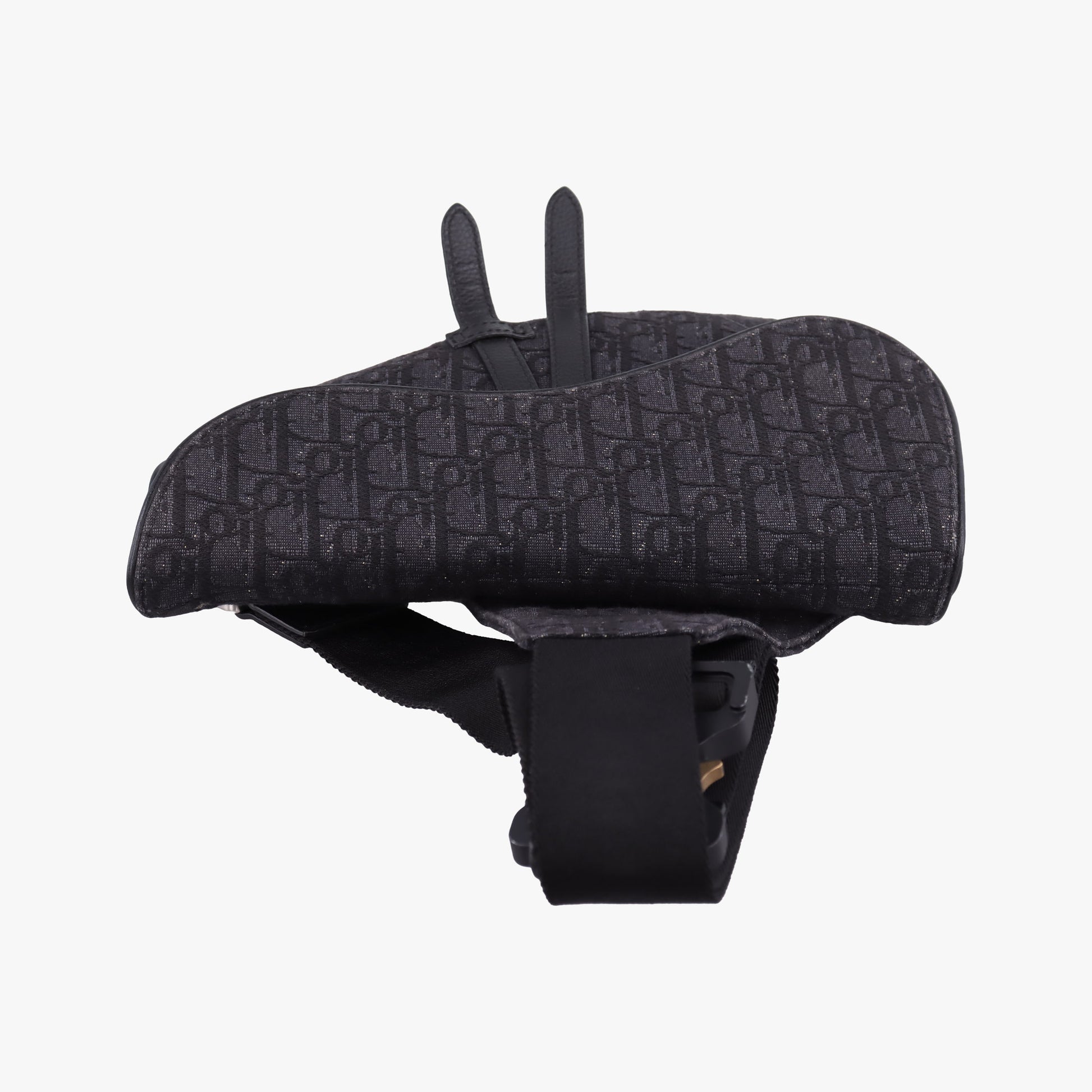 Saddle Black Jacquard×Leather 1ADPO093YKY 02-BO-0159サドル ブラック ジャガード×レザー 1ADPO093YKY 02-BO-0159