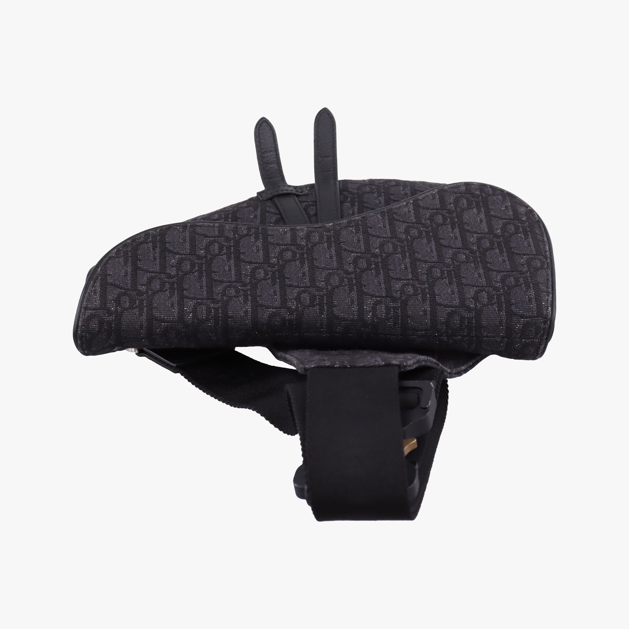 Saddle Black Jacquard×Leather 1ADPO093YKY 02-BO-0159サドル ブラック ジャガード×レザー 1ADPO093YKY 02-BO-0159