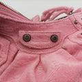 Le Cagole mini Pink Pile Fabric 671309.5812.O.493075ル カゴール ミニ ピンク パイルファブリック 671309.5812.O.493075